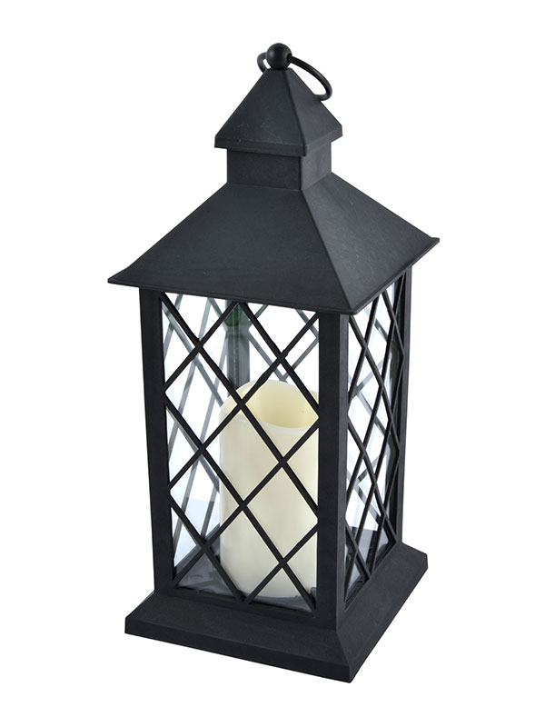 Candle lantern with grid TL0115002