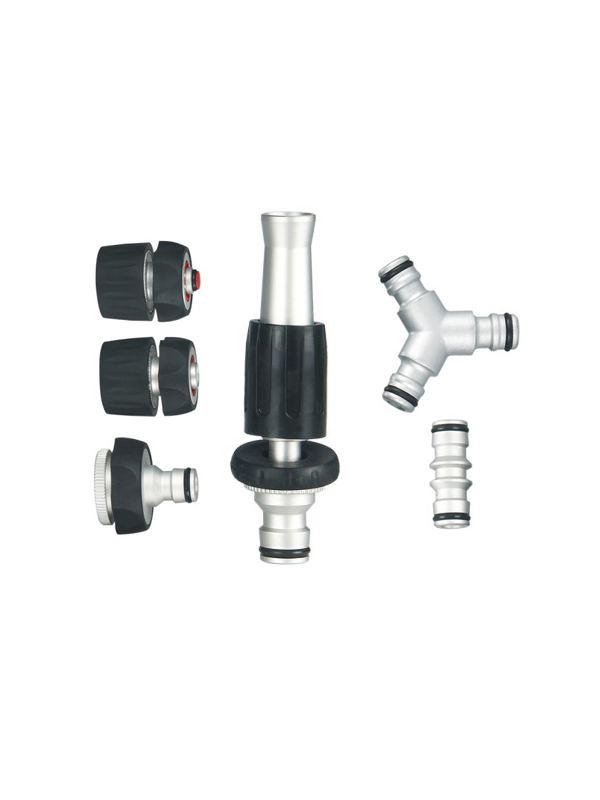 6 pcs Aluminium Basic Fittings Set TG7209043